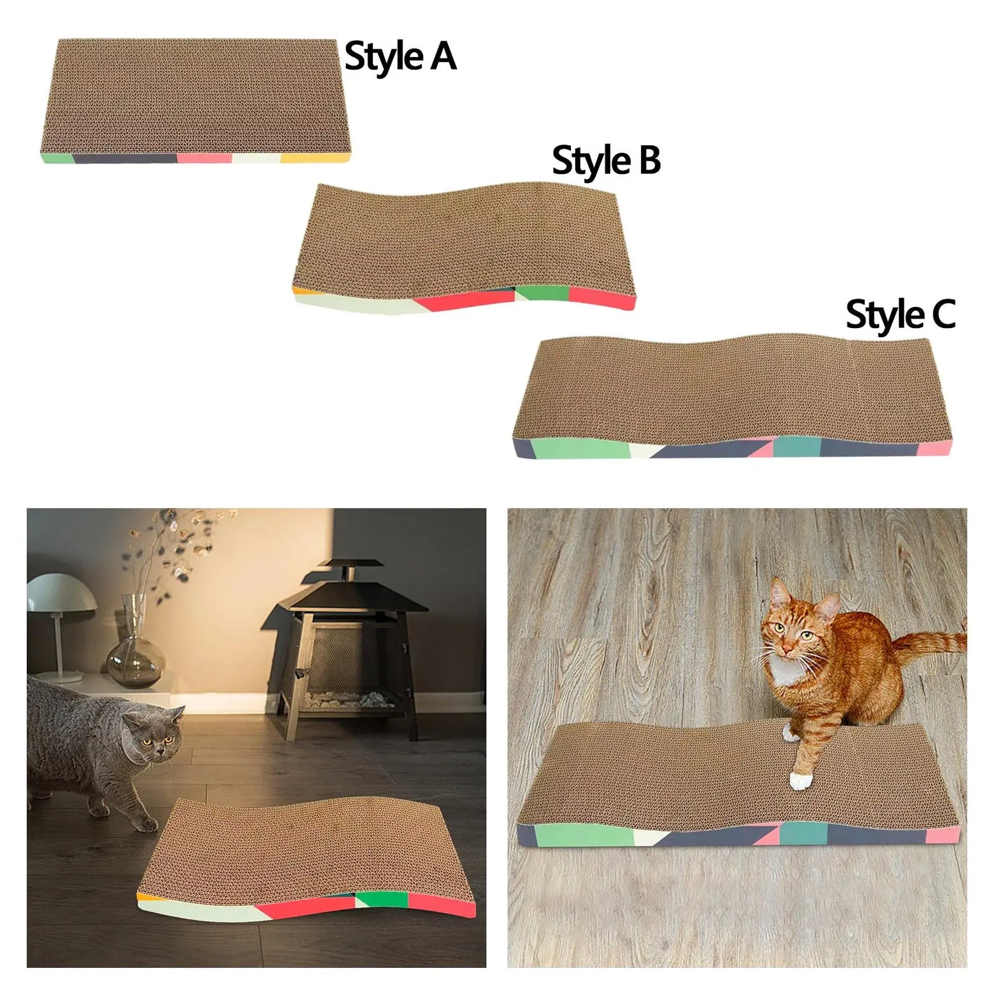 The Cat Cardboard Scratch